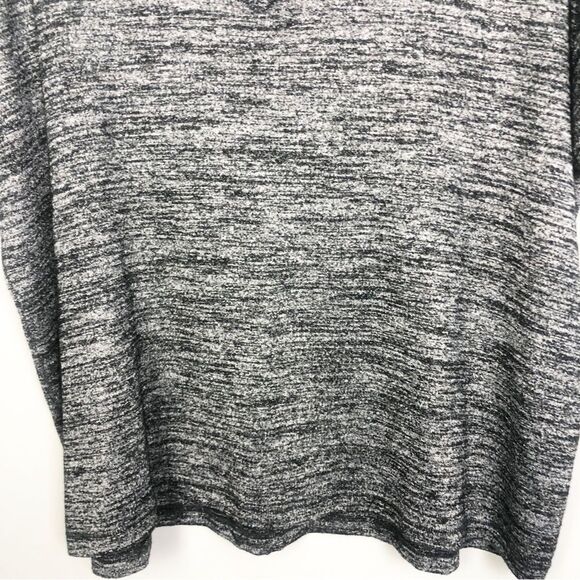 RAG & BONE | Avryl Gray/Black Heathered V-Neck Short Sleeve Tee Women’s Size XL - Picture 4 of 9